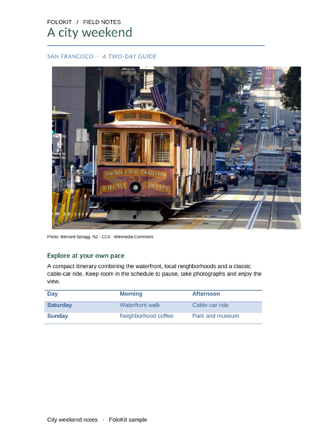 PowerPoint slide generated from the first page of the sample PDF