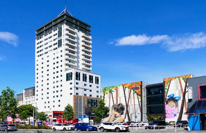 City photograph in Christchurch, New Zealand