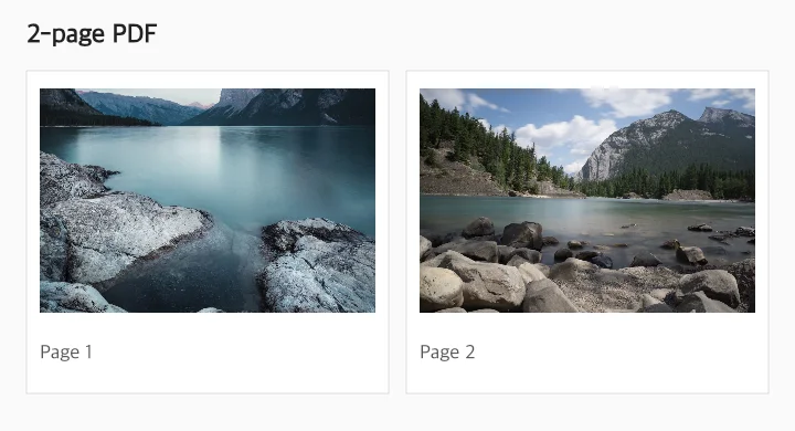Example input